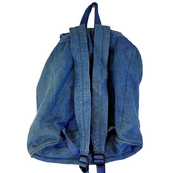 Arizona Jean Vintage 90s Denim Backpack Large Bag Purse Women Southwestern main image 12